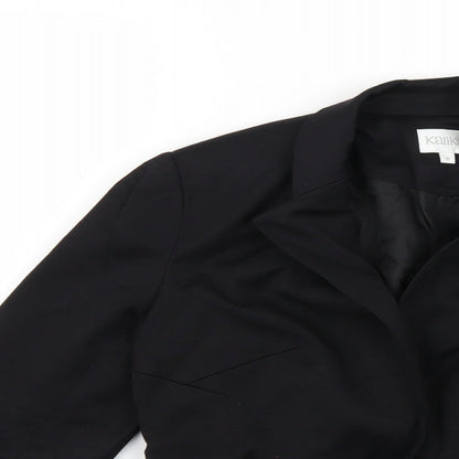 Womens UK Size 8 Kaliko Black Jacket