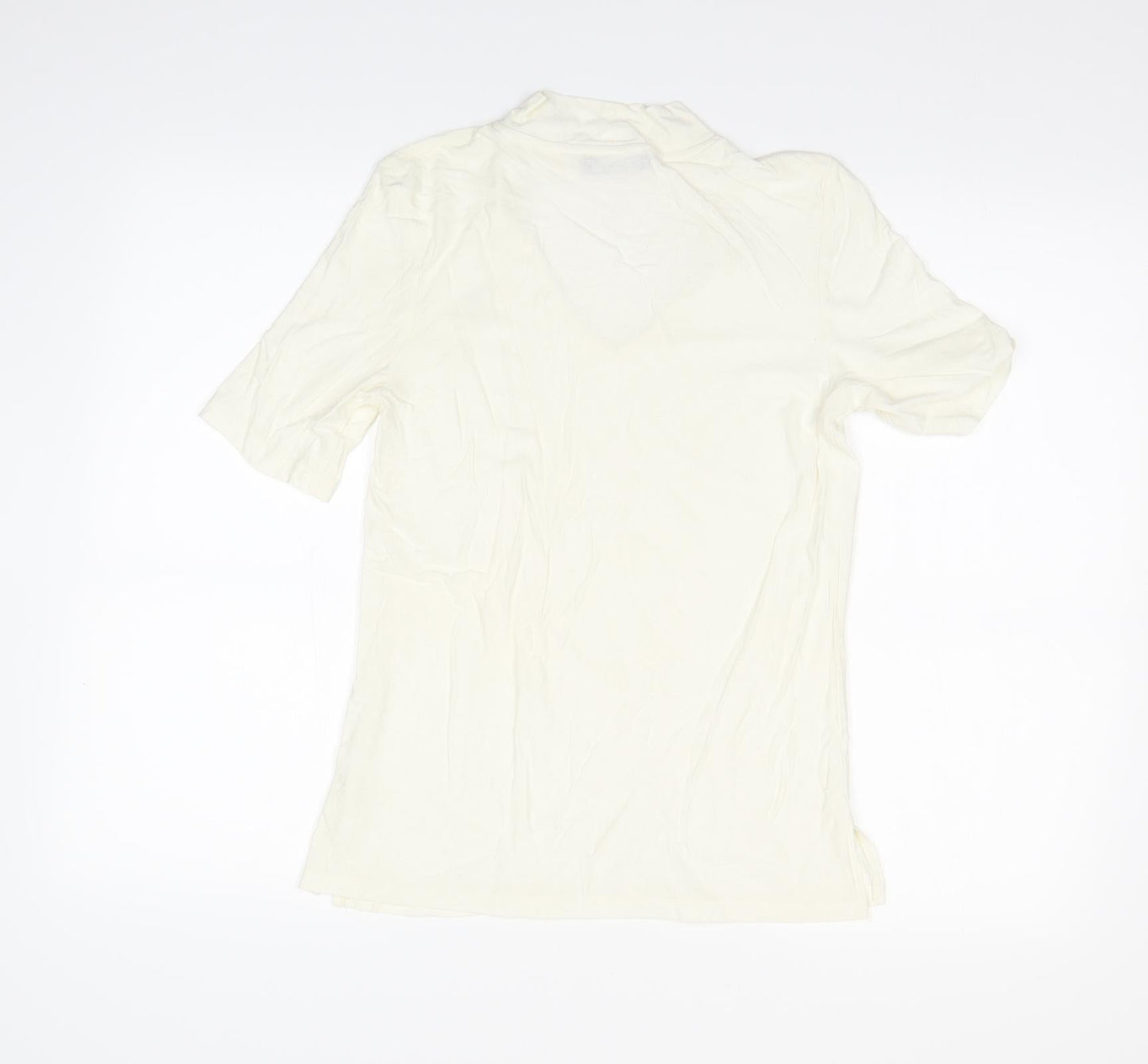 F&F Womens White   Basic T-Shirt Size 8