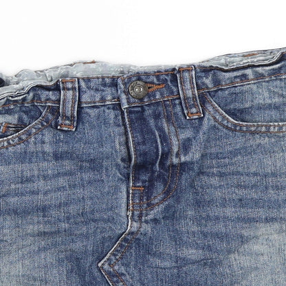 John Lewis Girls Blue  Denim Mini Skirt Size 8 Years