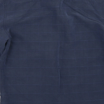 Mens UK Size S NEXT Blue  Button-Up Long Sleeve Casual Shirt