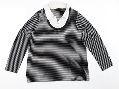 Womens UK Size L BM Black Pullover Jumper
