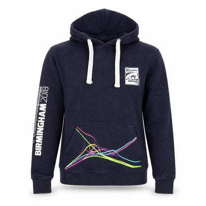 Womens Blue   Pullover Hoodie Size S  - world indoor championships 2018