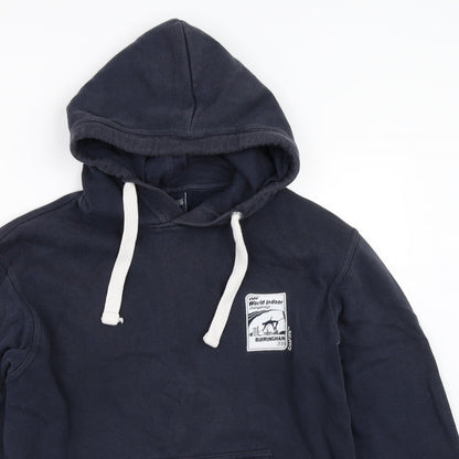 Preworn Womens Blue   Pullover Hoodie Size S  - world indoor championships 2018