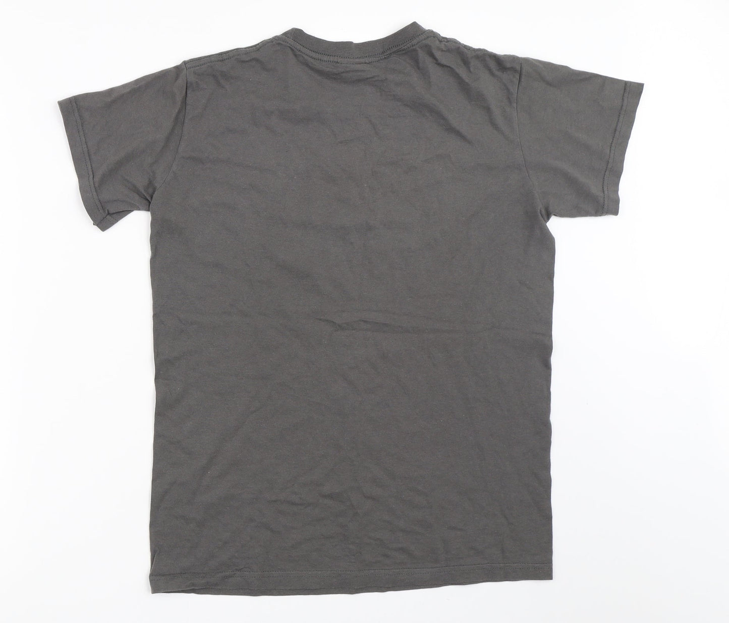 Mens UK Size S Gildan Grey  T-Shirt