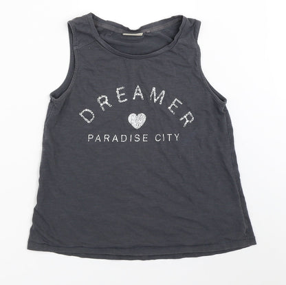 NEXT Girls Grey   Basic Tank Size 12 Years
