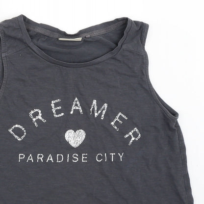 NEXT Girls Grey   Basic Tank Size 12 Years