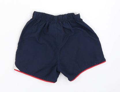 Umbro Boys Blue   Cropped Trousers Size 6-9 Months  - england football shorts