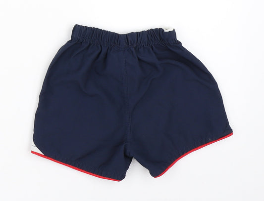 Umbro Boys Blue   Cropped Trousers Size 6-9 Months  - england football shorts