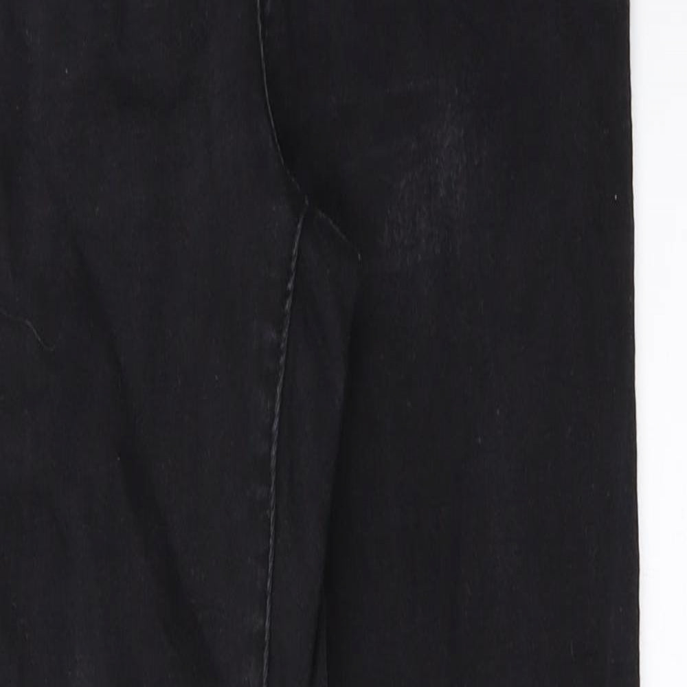 Primark Womens Black  Denim Skinny Jeans Size 10 L27.5 in