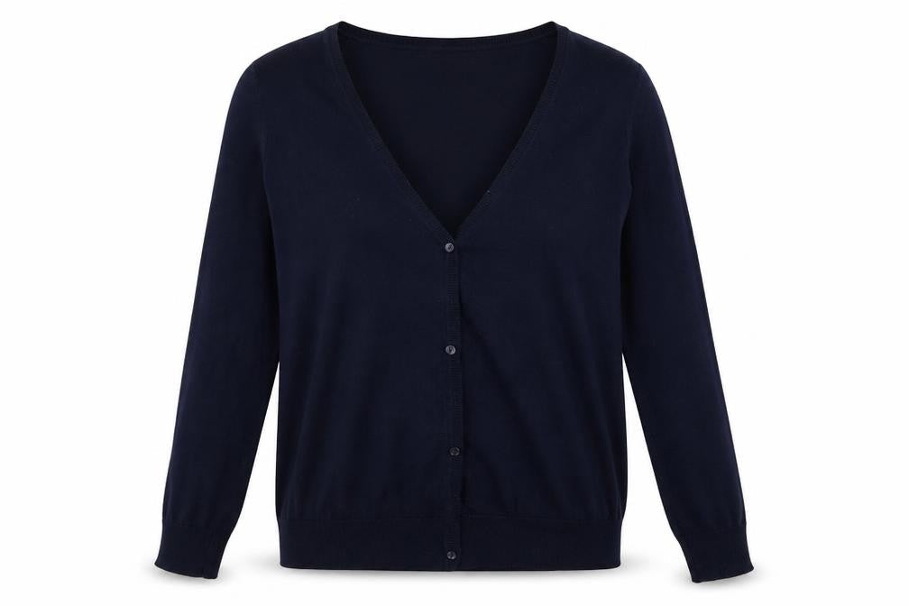 Womens UK Size L Pimkie Blue Cardigan Jumper