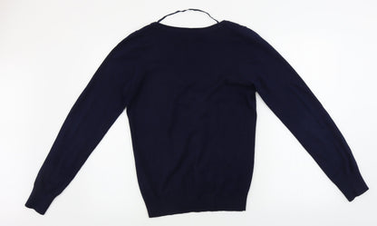 Womens UK Size L Pimkie Blue Cardigan Jumper