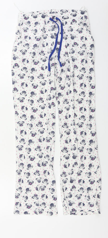 TU Womens White   Trousers  Size 10 L27 in