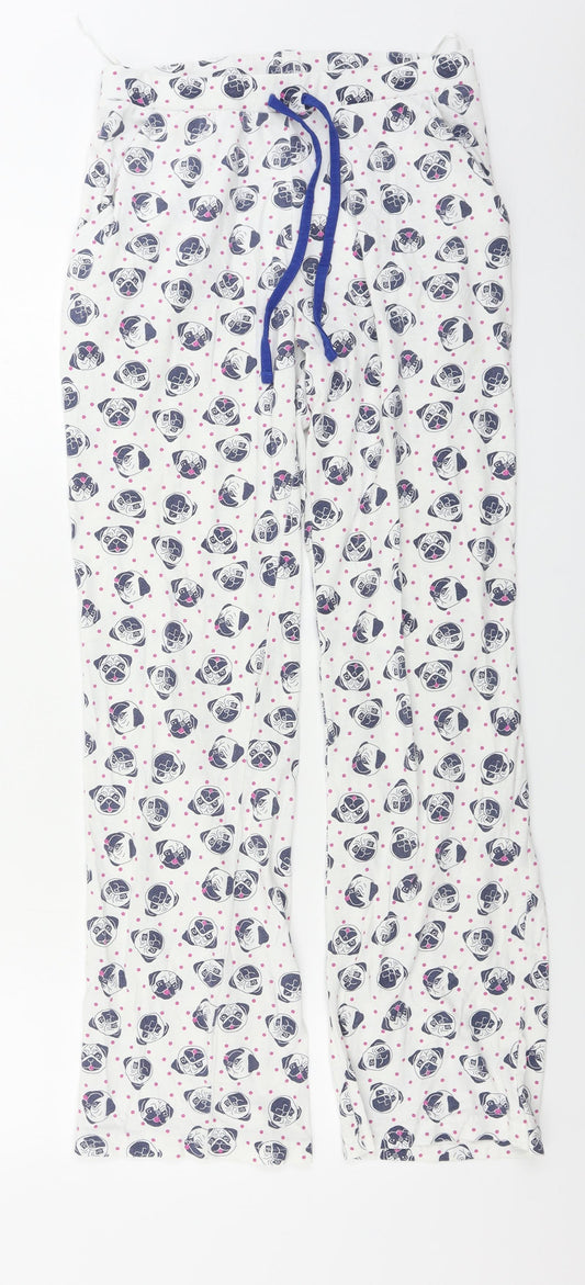 TU Womens White   Trousers  Size 10 L27 in