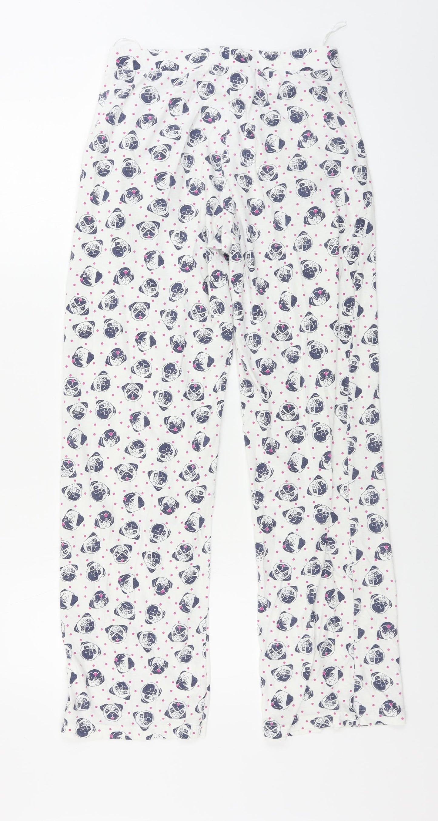 TU Womens White   Trousers  Size 10 L27 in