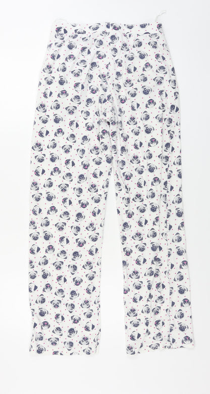 TU Womens White   Trousers  Size 10 L27 in