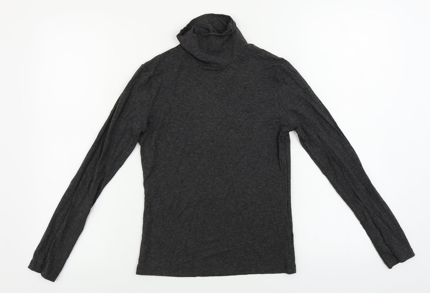 Womens UK Size 10 ASOS Grey Basic T-Shirt