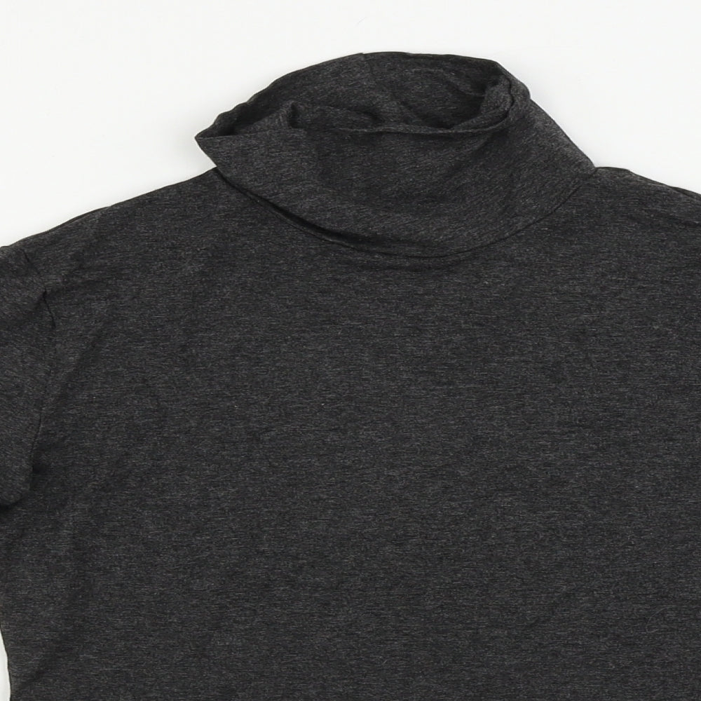 Womens UK Size 10 ASOS Grey Basic T-Shirt