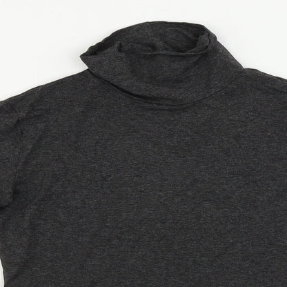 Womens UK Size 10 ASOS Grey Basic T-Shirt