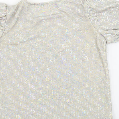 NEXT  Girls Beige   Basic T-Shirt Size 11 Years