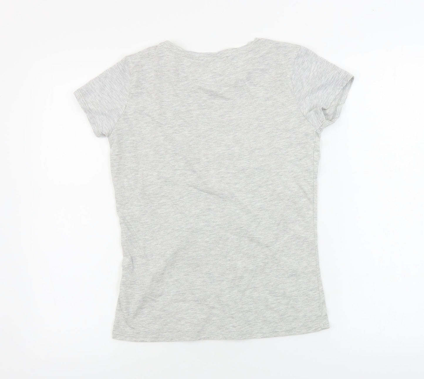 George  Womens Grey   Basic T-Shirt Size XS