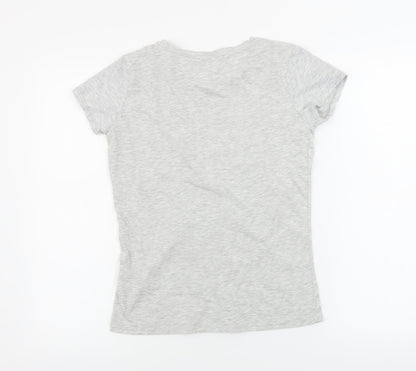 George  Womens Grey   Basic T-Shirt Size XS