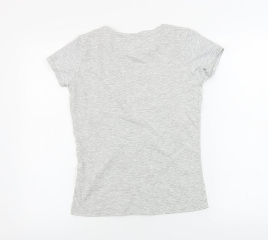 George  Womens Grey   Basic T-Shirt Size XS
