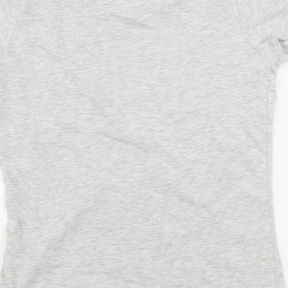 George  Womens Grey   Basic T-Shirt Size XS