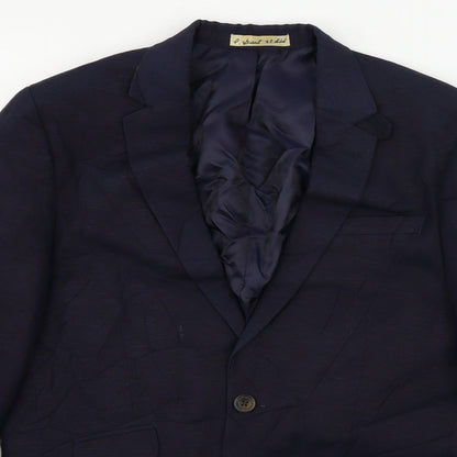 hammond & co Mens Blue   Jacket Blazer Size 38