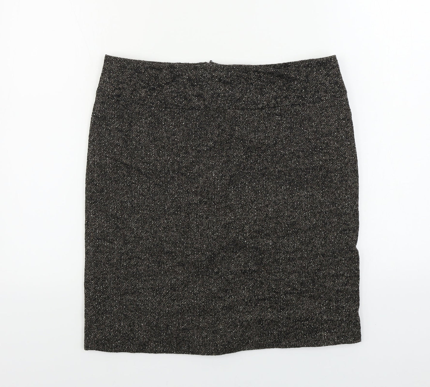 Hallhuber  Womens Brown   Bandage Skirt Size 12