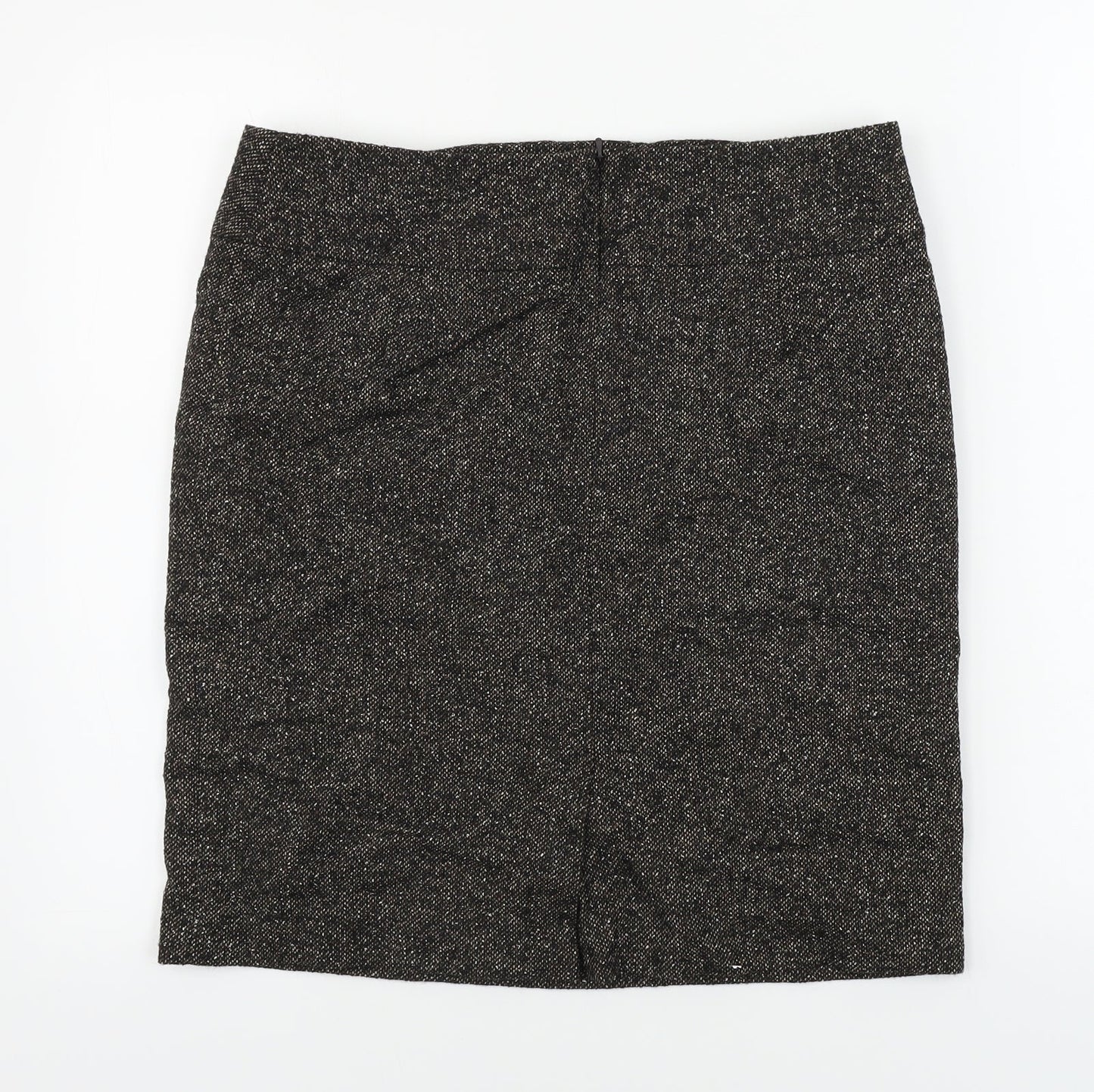 Hallhuber  Womens Brown   Bandage Skirt Size 12