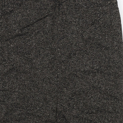 Hallhuber  Womens Brown   Bandage Skirt Size 12