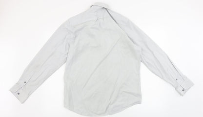 STVDIO  Mens Grey    Button-Up Size 16