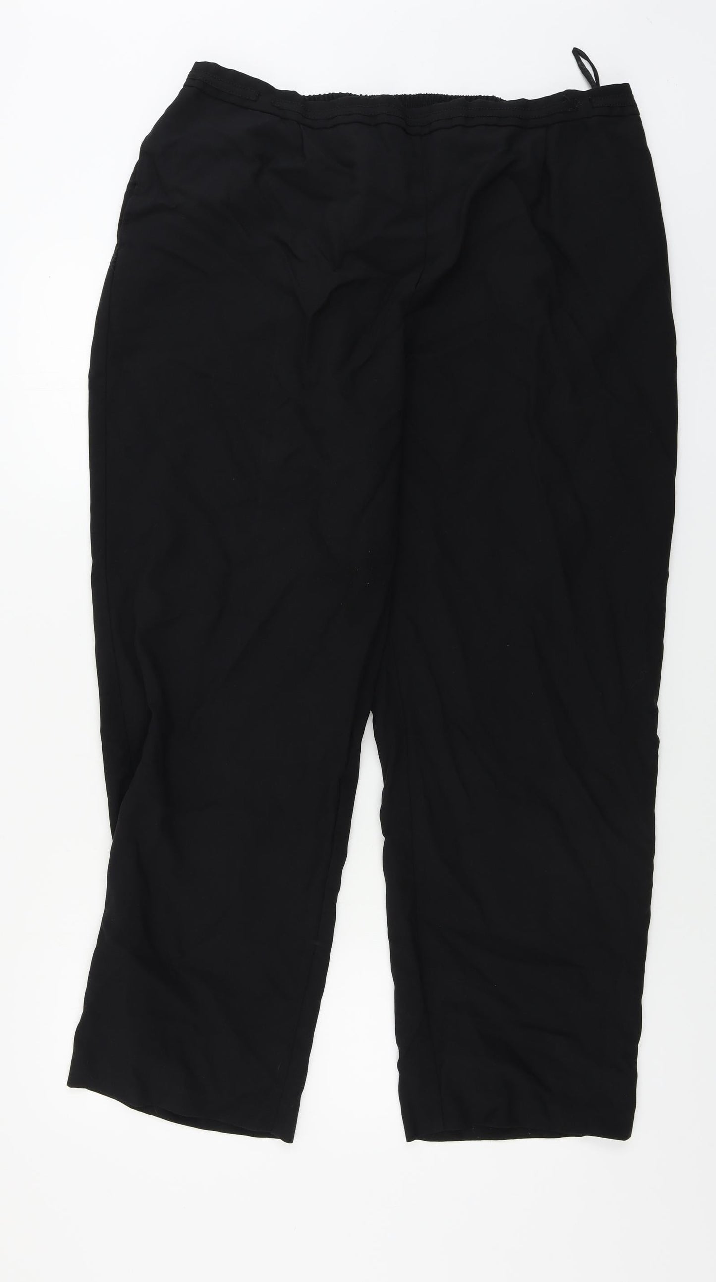 Bonmarché  Womens Black   Trousers  Size 22 L28 in