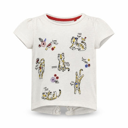 TU Boys White   Basic T-Shirt Size 2-3 Years