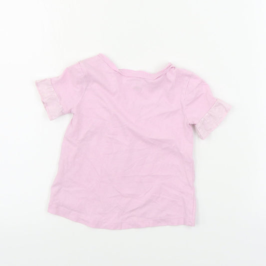 Gap Girls Pink   Basic T-Shirt Size 18-24 Months