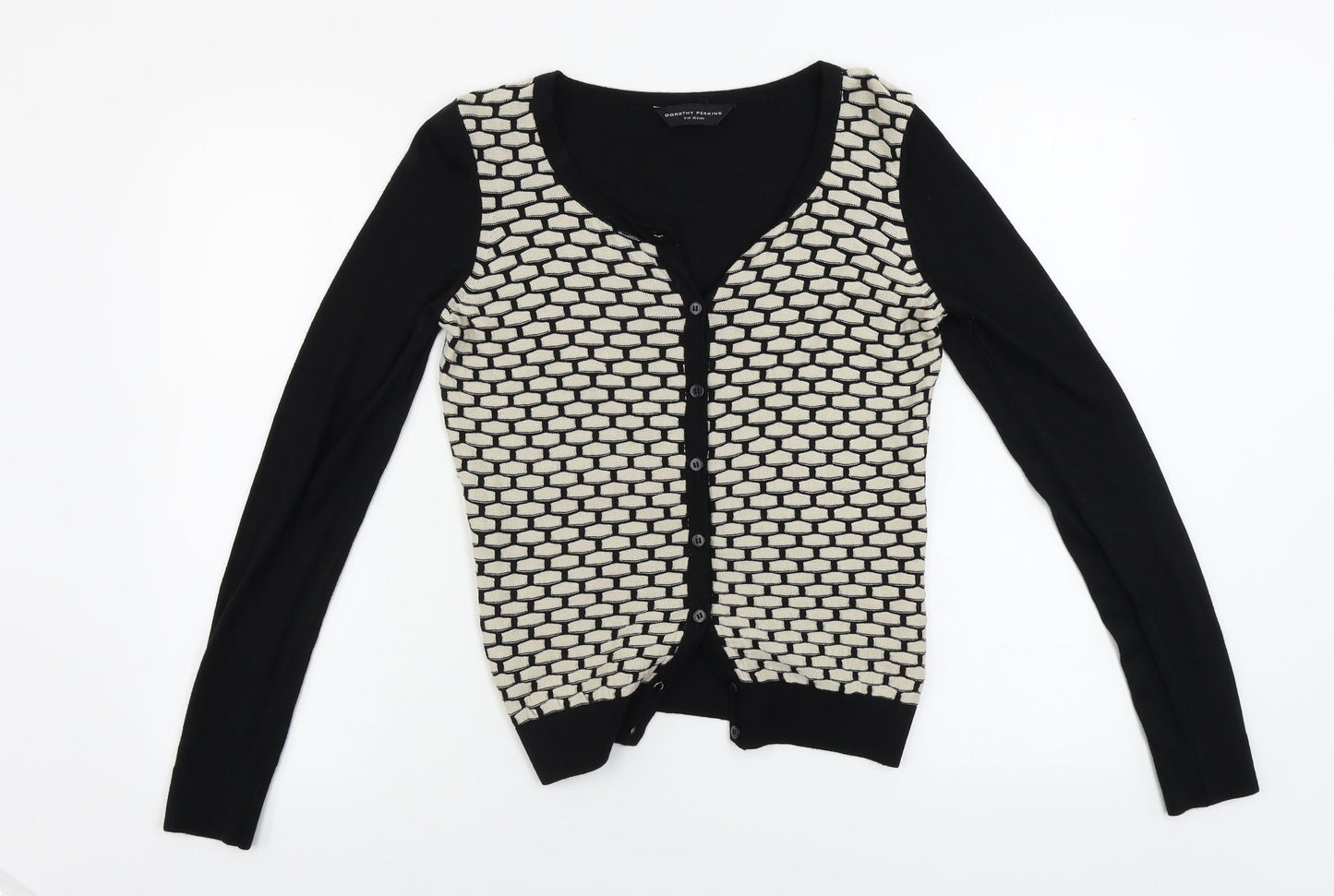 Dorothy Perkins  Womens Black   Cardigan Jumper Size 8