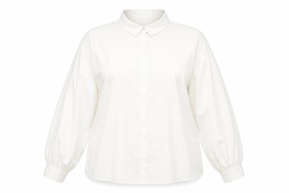 Womens UK Size 20 In the Style White Basic Button-Up