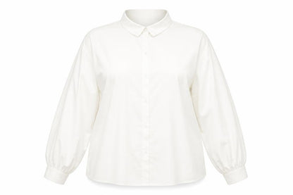 Womens UK Size 20 In the Style White Basic Button-Up