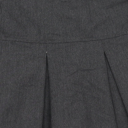 NEXT Girls Grey   Pleated Skirt Size 9 Years