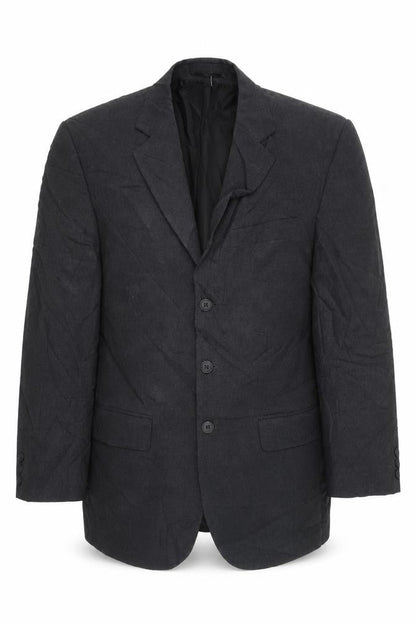 tescos Mens Grey   Jacket Blazer Size XL  - Padded Shoulders
