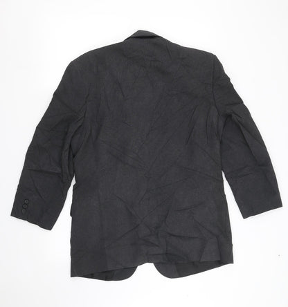 tescos Mens Grey   Jacket Blazer Size XL  - Padded Shoulders