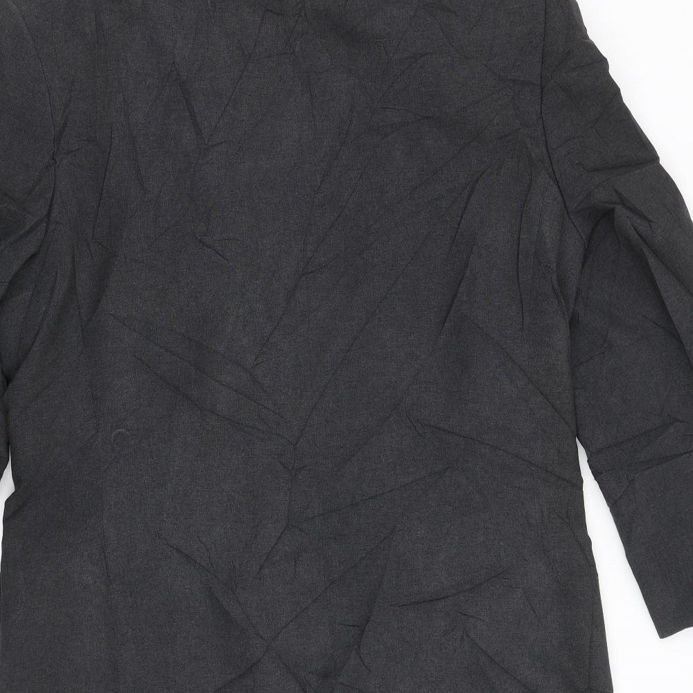 tescos Mens Grey   Jacket Blazer Size XL  - Padded Shoulders