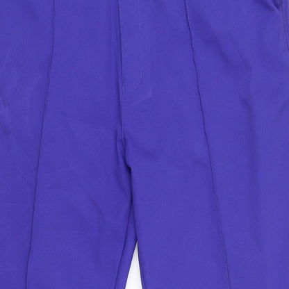 IJP Design Womens Purple   Trousers  Size 38 L24 in - tailored