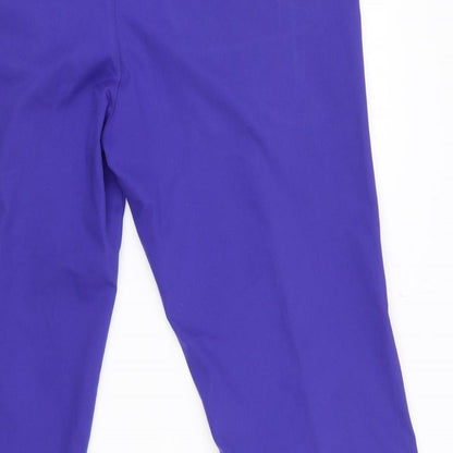 IJP Design Womens Purple   Trousers  Size 38 L24 in - tailored