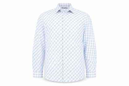 Mens UK Size XL armando White  Button-Up Long Sleeve Casual Shirt