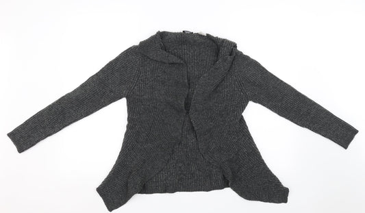 Womens UK Size 12 Redoute Grey Cardigan Jumper