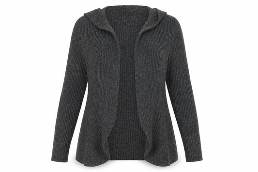 Womens UK Size 12 Redoute Grey Cardigan Jumper