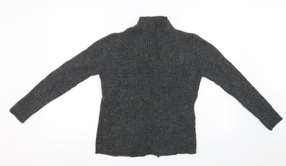 Womens UK Size 12 Redoute Grey Cardigan Jumper