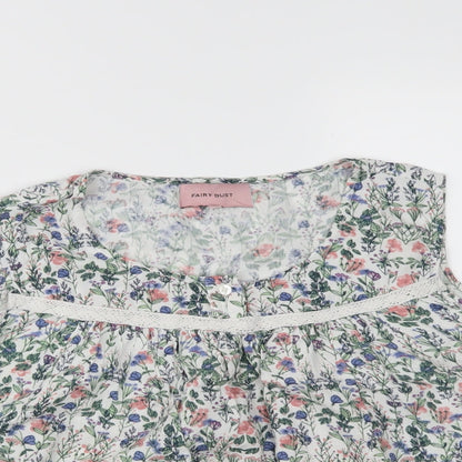 Fairy Dust Womens Multicoloured Floral  Babydoll Pyjama Set Size M