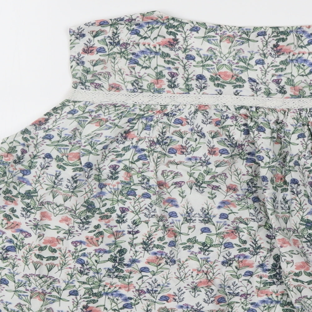 Fairy Dust Womens Multicoloured Floral  Babydoll Pyjama Set Size M